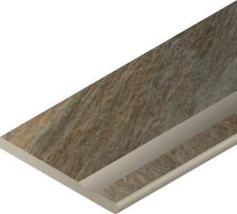 Magnetique Dark 30x60 with recess rounded right X2 (620090000213)