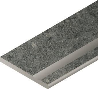 Genesis Gray 30x60 with recess rounded right X2 (620090000586)