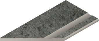 Genesis Gray 30x60 with recess rounded left X2 (620090000587)