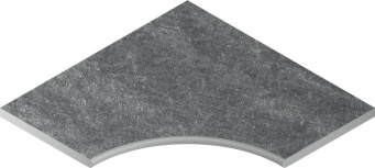 Genesis Silver 60x60 corner rounded 30 X2 (620090000604)