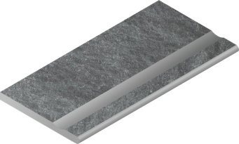 Genesis Silver 30x60 with recess rounded X2 (620090000605)