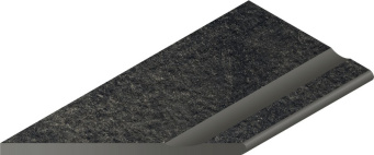 Room Black 30x60 with recess rounded left X2 (620090000666)