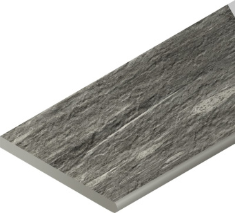 Skyfall Grigio 30x60 rounded right X2 (620090000700)