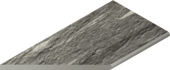 Skyfall Grigio 30x60 rounded left X2 (620090000701)