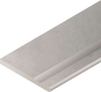 Millenium Silver 30x60 with recess rounded X2 (620090000736)