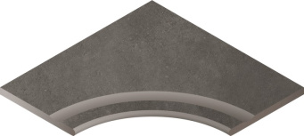 Millenium Black 60x60 with recess corner rounded 30 X2 (620090000750)