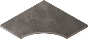 Millenium Black 60x60 with recess corner rounded X2 (620090000751)