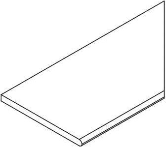 Magma Silver 30x120 rounded right (620090001321)