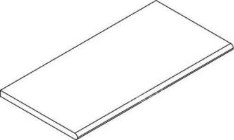 Cosmos Gray 30x120 rounded (620090001401)