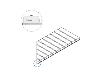 Magnetique White Stream 20 right X2 (620090000518)