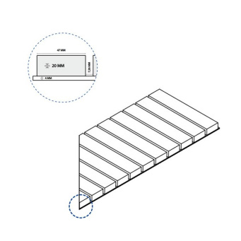 Distrikt Sand Stream 20 right X2 (620090000530)