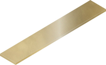 Continuum Brass Gold 33x160 corner left (620070002364)