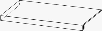 Avantgarde Pure 33x160 corner left (620070002795)