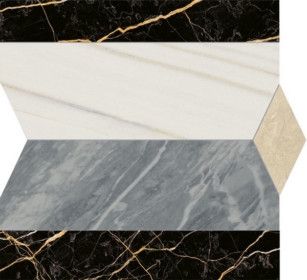 Charme Extra Laza Intarsio Fascia 59x59 lux (620120000070)