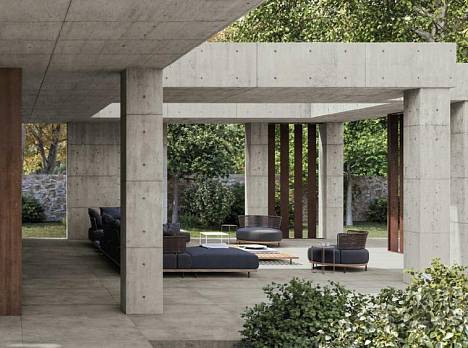 Italon Fossil. կերամագրանիտ ինտերյերի և էքստերիերի համար՝ առանց զիջումների