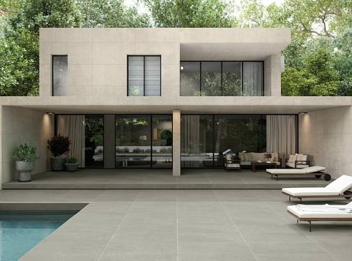 Italon Cosmos. կերամագրանիտ ավազաքարի տակ՝ միասնական ինտերյերային և էքստերիերային լուծումների համար